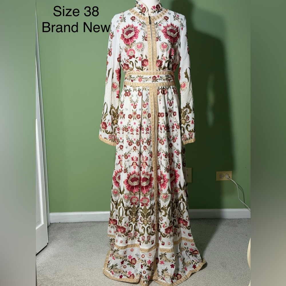 Floral Long Sleeve Maxi Dress